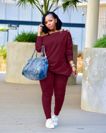 CurveChic Burgundy 2-Piece Size Set