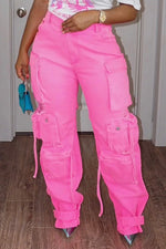 Cargo Denim Jeans