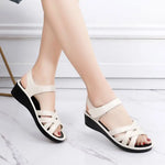 Patent Leather Gladiator Sandals