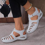 Peep-Toe Ankle Strap Sandals