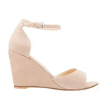 New Women Sandals Sexy Open Toe Ankle Strap Buckle Wedge High Heels Platform Sandals Party Wedding Dress Ladies Shoes Plus Size