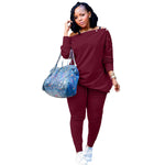 CurveChic Burgundy 2-Piece Size Set