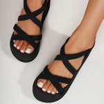Boho Platform Wedge Sandals