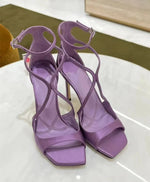 Square Toe Stiletto High Heels