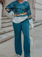 CurveEase Printed 2-Piece Set