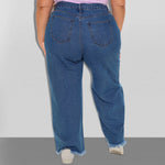 Butterfly Wide-Leg Jeans