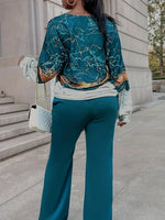 CurveEase Printed 2-Piece Set