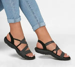 Closed Toe Wedge Sandals