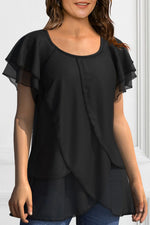 Irregular Hem Blouse