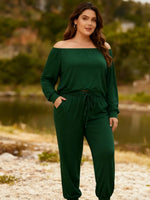 CurveGlow Off‑Shoulder Suit