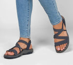Closed Toe Wedge Sandals