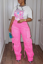 Cargo Denim Jeans