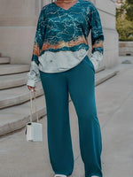 CurveEase Printed 2-Piece Set