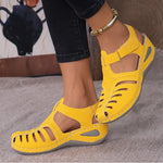 Peep-Toe Ankle Strap Sandals