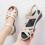 Patent Leather Gladiator Sandals
