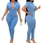 Trendy Denim Jumpsuit