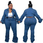 CurveFlex Denim Set