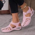 Peep-Toe Ankle Strap Sandals