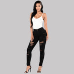 Stretch Ripped Jeans