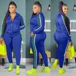 Zip Top Sweatpants Tracksuit