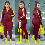 Zip Top Sweatpants Tracksuit