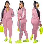 Zip Top Sweatpants Tracksuit