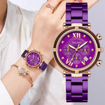 Stainless Steel Quartz Watch - Taapano