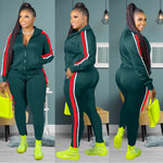 Zip Top Sweatpants Tracksuit