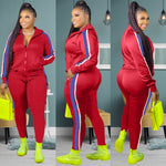 Zip Top Sweatpants Tracksuit