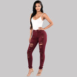 Stretch Ripped Jeans