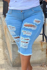 Stretch Rip Skinny Jeans