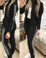 Winter Zipper Jacket + Long Pants