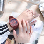 Square Quartz Wristwatch