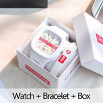 Square Quartz Wristwatch