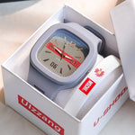 Square Quartz Wristwatch