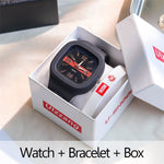 Square Quartz Wristwatch