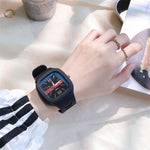 Square Quartz Wristwatch
