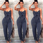 Striped Jumpsuit - Taapano