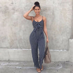 Striped Jumpsuit - Taapano