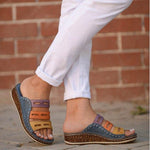 Wedge Slip On Shoes - Taapano