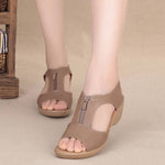 Zipper Sandals - Taapano